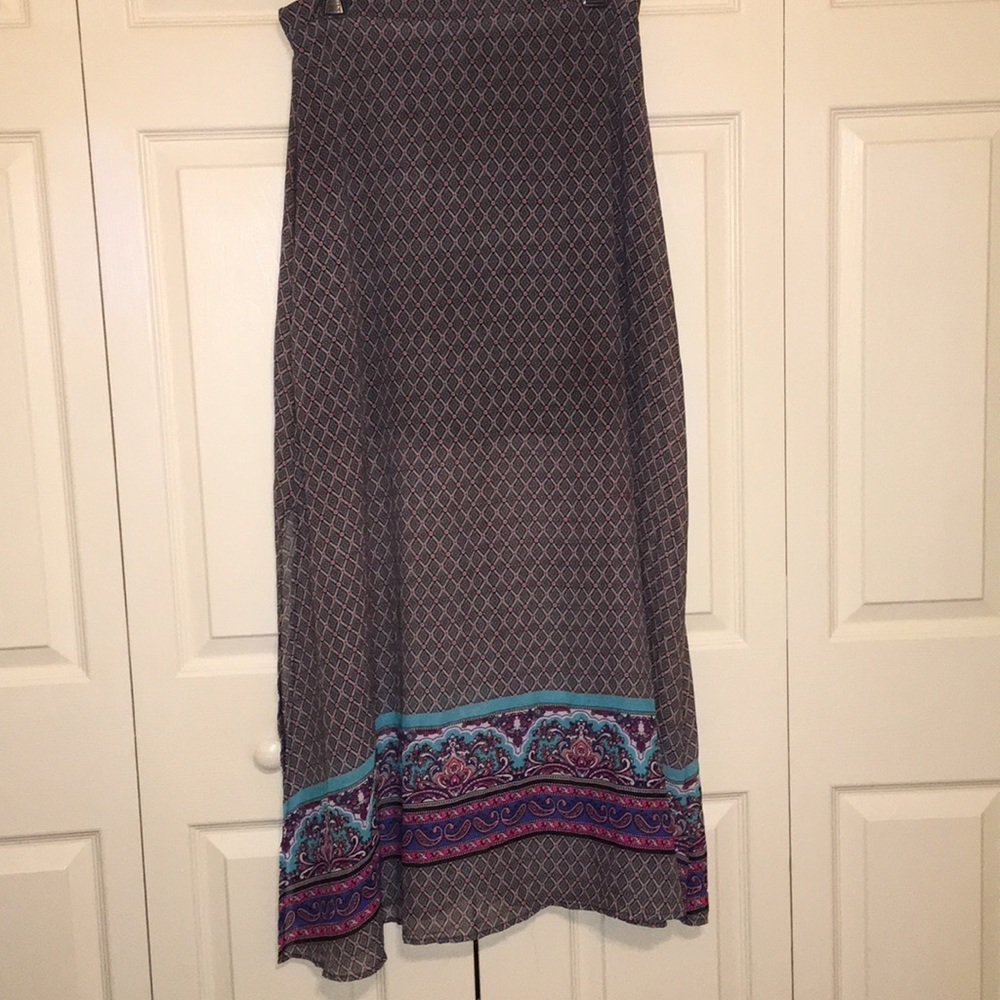 Super cute sheer maxi skirt